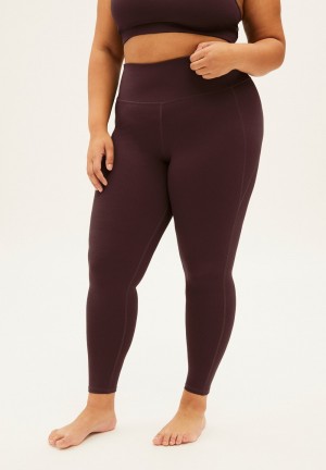 ARMEDANGELS AASANA LI Activewear Leggings made of Polyamide Mix (recycled) Fudge | ZJYKGL-412