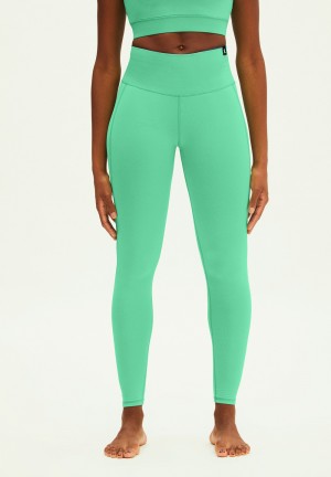 ARMEDANGELS AASANA LI Activewear Leggings made of Polyamide Mix (recycled) Bright Lime-indigo | SAPIQY-394