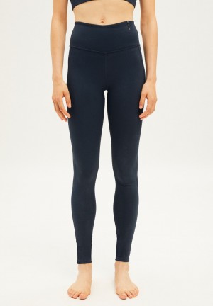 ARMEDANGELS AASANA LI Activewear Leggings made of Polyamide Mix (recycled) Indigo | GQONPR-518