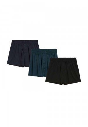 ARMEDANGELS AASKER Boxer made of TENCEL™ Modal Mix Negras | VPEHMA-925