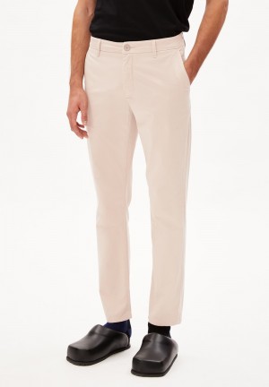 ARMEDANGELS AATHAN Chino Pants made of Organic Cotton Mix Sand Stone | DVTAFM-689