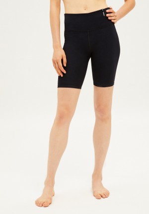 ARMEDANGELS AJAALA Activewear Shorts made of Polyamide Mix (recycled) Negras | TBKENA-024