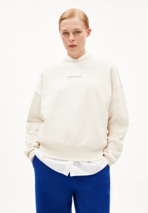 ARMEDANGELS ALIZAA NESTLING Sweatshirt Oversized Fit made of Organic Cotton Undyed | KBLTDW-142
