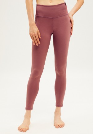 ARMEDANGELS AMBAA Activewear Leggings made of Polyamide Mix (recycled) Rosas | WYNVPD-271