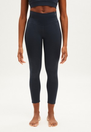 ARMEDANGELS AMBAA Activewear Leggings made of Polyamide Mix (recycled) Indigo | TVPQMF-267