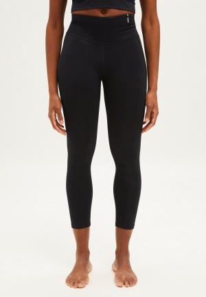 ARMEDANGELS AMBAA Activewear Leggings made of Polyamide Mix (recycled) Negras | JIEBDM-082