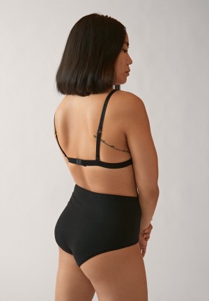 ARMEDANGELS BIRTAA High Waist Slip made of TENCEL™ Modal Mix Negras | HKILJY-978
