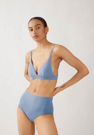 ARMEDANGELS BIRTAA High Waist Slip made of TENCEL™ Modal Mix Azules | HTCGZO-183