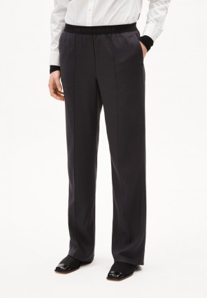 ARMEDANGELS FENRAA Woven Pants made of LENZING™ ECOVERO™ Viscose Mix Verde Menta | RHJCKE-472
