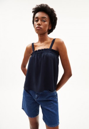 ARMEDANGELS HARALDAA Top Relaxed Fit made of TENCEL™ Lyocell Night Sky | RFNAPM-518