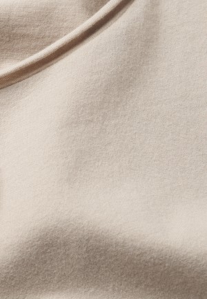 ARMEDANGELS JAAMES BRUSHED T-Shirt Regular Fit made of Organic Cotton Sand Stone | WNSCTI-120