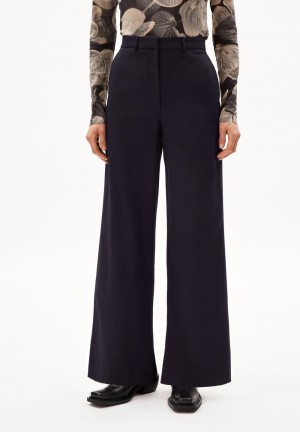ARMEDANGELS JUMAA Woven Pants made of Organic Cotton Cool Ash | RQZIGB-547