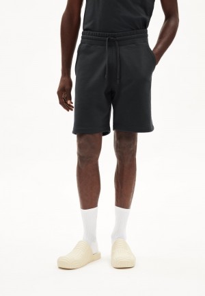 ARMEDANGELS MAARCO COMFORT Sweat Shorts made of Organic Cotton Mix Graphite | UVRJMD-306