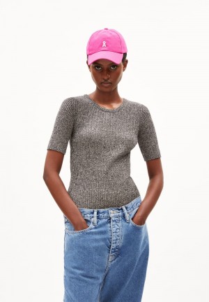 ARMEDANGELS MIRKAA CLEAN UP Sweater Slim Fit made of Organic Cotton Mix Undyed-offwhite | XMFNYB-673