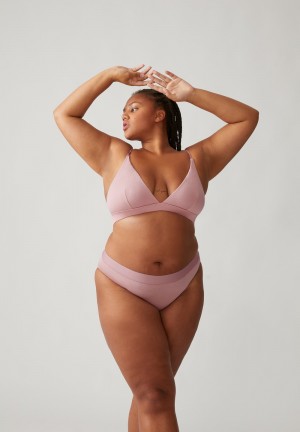 ARMEDANGELS OSAAM Triangle Bralette made of TENCEL™ Modal Mix Rosas | AKQSJW-579