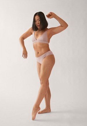 ARMEDANGELS OSAAM Triangle Bralette made of TENCEL™ Modal Mix Gris | AFSUWN-835