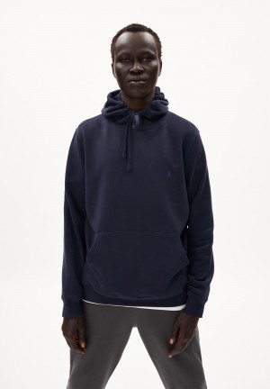 ARMEDANGELS PAARLO COMFORT Sweathoodie Regular Fit made of Organic Cotton Mix Night Sky | SAOYEP-324