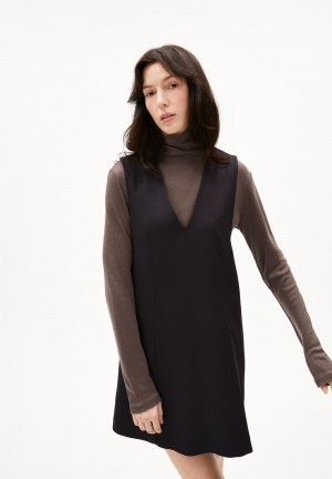 ARMEDANGELS PINAAFO Woven Dress Regular Fit made of LENZING™ ECOVERO™ Viscose Mix Verde Menta | GMZUCS-271