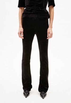 ARMEDANGELS RONJAAL Jersey Pants made of TENCEL™ Modal Mix Negras | DBKGQF-654