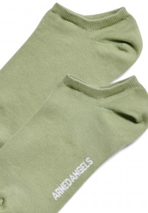 ARMEDANGELS SAALVO Socks made of Organic Cotton Mix Verde Menta | CVXHZO-159
