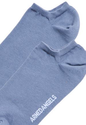 ARMEDANGELS SAALVO Socks made of Organic Cotton Mix Azules | MAOIPR-376