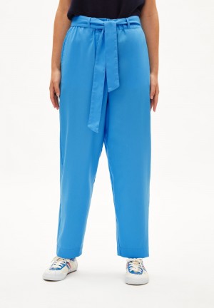 ARMEDANGELS SAAMERA Woven Pants Relaxed Fit made of TENCEL™ Lyocell Blueniverse | TCZYDN-261