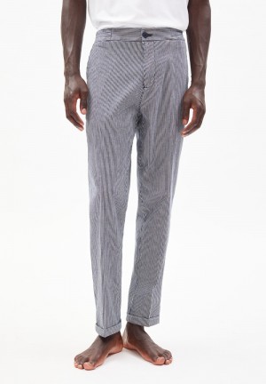 ARMEDANGELS TAAVIN STRIPED Tapered Fit Denim made of Organic Cotton Mix Rå Stripe | KGWVIN-376