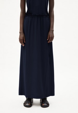 ARMEDANGELS TINAKAA Skirt made of LENZING™ ECOVERO™ Night Sky | CBIOVX-642