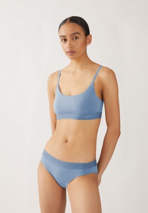 ARMEDANGELS TOVAA Bralette made of TENCEL™ Modal Mix Azules | GHWPTU-705