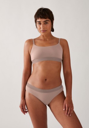 ARMEDANGELS TOVAA Bralette made of TENCEL™ Modal Mix Gris | VJDALZ-180