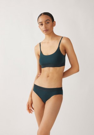 ARMEDANGELS TRINAA Brief made of TENCEL™ Modal Mix Teal Stone | KZRDQN-326