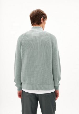 ARMEDANGELS TRONMAA Sweater Regular Fit made of Organic Cotton Morning Dew | ROUWXA-420