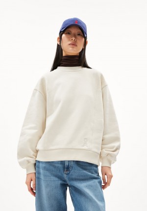ARMEDANGELS WINONAA Sweatshirt Relaxed Fit made of Organic Cotton Undyed | FKODSY-375