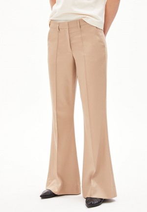 ARMEDANGELS XENNAA Woven Pants made of TENCEL™ Lyocell Mix Cinnamon Dust | CAGWDP-296