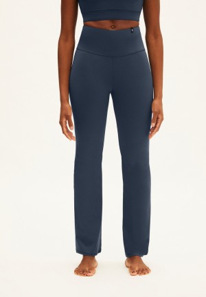 ARMEDANGELS YAJAANA Activewear Leggings made of Polyamide Mix (Recycled) Indigo | FAGBZI-604