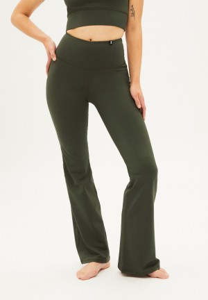 ARMEDANGELS YAJAANA Activewear Leggings made of Polyamide Mix (Recycled) Verde Menta | VQLOMP-326