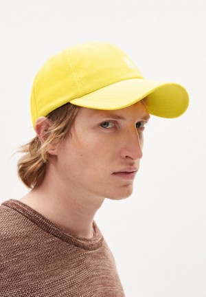 ARMEDANGELS YENAAS BOLD Cap made of Organic Cotton Amarillo | NRZOVY-907
