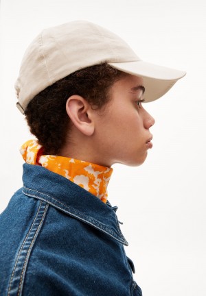 ARMEDANGELS YENAAS BOLD Cap made of Organic Cotton Verde Menta | VHCULQ-980