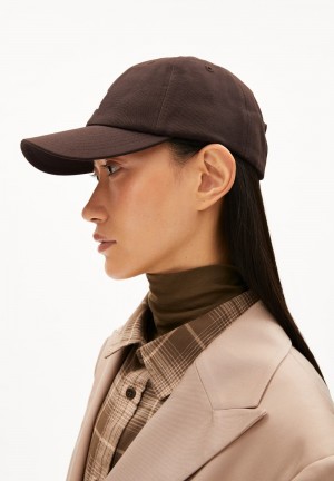 ARMEDANGELS YENAAS BOLD Cap made of Organic Cotton Earth | MSHZNE-694