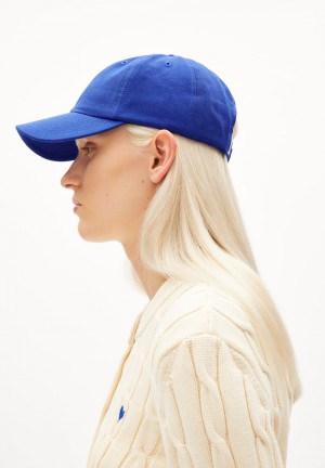 ARMEDANGELS YENAAS BOLD Cap made of Organic Cotton Azules | ACYDXL-295